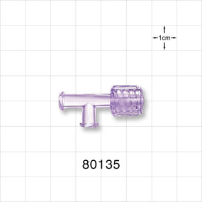 T Connector, Swivel Male Luer, 2 Female Luer Locks -  - 80135