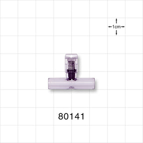 T Pressure Relief Valve - Top Port 0.281 inch OD; Bottom Ports 0.25 inch OD (7.1 mm, 6.4 mm); 2.5 psi CP (+/- 20% Crack Tolerance) - 80141