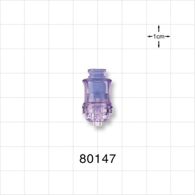 Needleless Injection Site, Swabbable, Female Luer Lock, Male Luer Lock -  - 80147