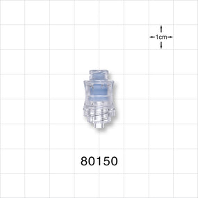 Needleless Injection Site, Swabbable, Female Luer Lock, Male Luer Lock -  - 80150
