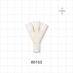 Y Connector, 4-Way, Tubing Ports, Natural - 0.268 inch ID (6.81 mm) - 80153