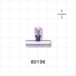 T Pressure Relief Valve - Top Port 0.281 inch OD; Bottom Ports 0.25 inch OD (7.1 mm, 6.4 mm); 58 psi (+/- 20% Crack Tolerance) - 80196