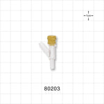 Y Injection Site, Tubing Ports - Both Ports 0.079 inch ID (2 mm) - 80203