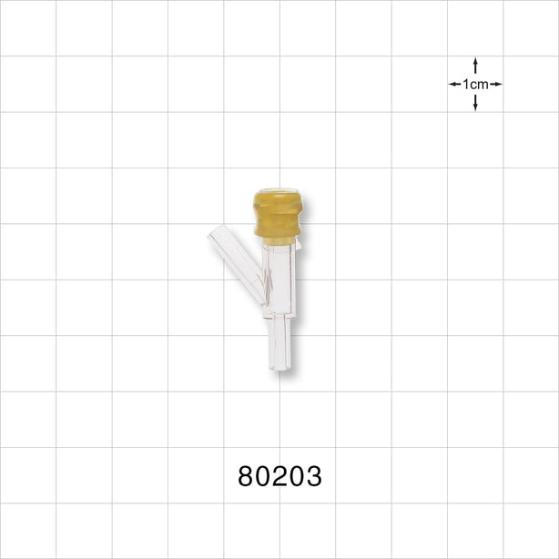Y Injection Site, Tubing Ports - Both Ports 0.079 inch ID (2 mm) - 80203