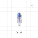 Needleless Injection Site, Swabbable, Female Luer Lock, Male Luer with Spin Lock -  - 80219
