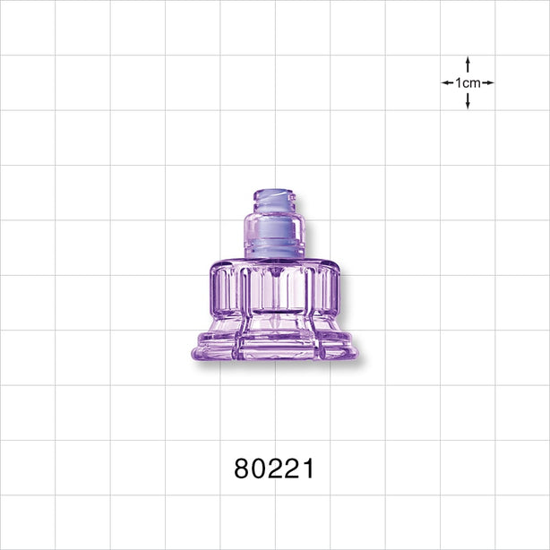 Vial Adapter with Needleless Swabbable Female Luer Lock - 20 mm - 80221