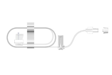 EMED Technologies Subcutaneous Infusion Set Sub-Q 24 Gauge 9 mm 36 Inch Tubing Without Port - Box of 50 - SUB-109-G24-BX