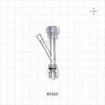 Hemostasis Valve Y Connector, Rotating Male Luer Lock, Female Luer Lock Sideport - 9 FR (0.118 inch, 3 mm) - 80325