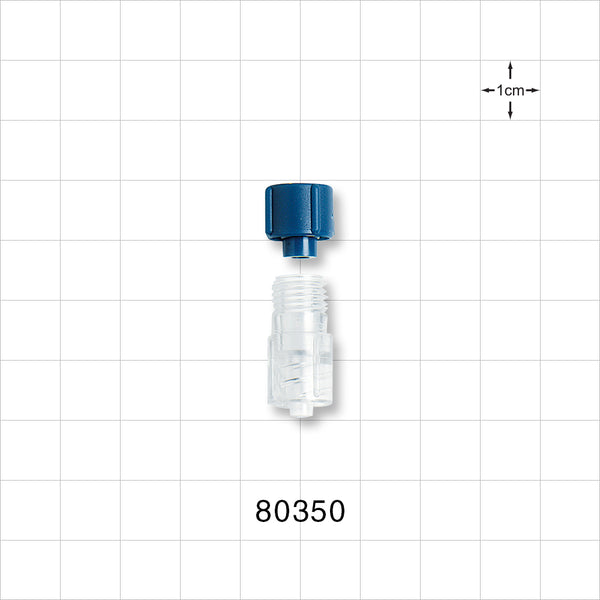 Tuohy Borst Adapter, Male Luer Lock - 9 FR (0.118 inch, 3 mm) - 80350 ...