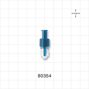 Tuohy Borst Adapter, Female Luer Lock - 3.5 FR (0.048 inch, 1.2 mm) - 80354