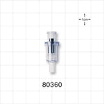 Valve, Luer Activated - 0.157 inch OD (3.99 mm) - 80360
