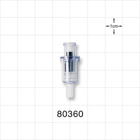 Valve, Luer Activated - 0.157 inch OD (3.99 mm) - 80360