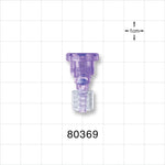 Tuohy Borst Adapter, Male Luer Spin Lock - 2 FR - 6 FR (0.026 inch - 0.083 inch, 0.66 mm - 2.11 mm) - 80369