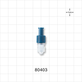 Tuohy Borst Adapter, Female Luer Lock - 2 FR (0.026 inch, 0.67 mm) - 80403