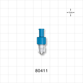 Tuohy Borst Adapter, Female Luer Lock - 4.5 FR (0.057 inch, 1.45 mm) - 80411