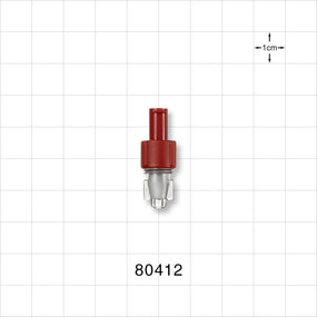 Tuohy Borst Adapter, Female Luer Lock - 6 FR (0.078 inch, 2 mm) - 80412