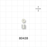 Tuohy Borst Adapter Gasket, Extruded Style - 4 FR; 0.053 inch ID x 0.25 inch OD x 0.25 inch LG (1.55 mm x 6.4 mm x 6.4 mm) - 80428