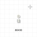Tuohy Borst Adapter Gasket, Extruded Style - 8 FR; 0.106 inch ID x 0.25 inch OD x 0.25 inch LG (2.7 mm x 6.4 mm x 6.4 mm) - 80430