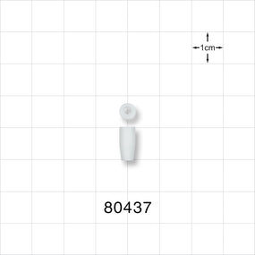Tuohy Borst Adapter Gasket, Molded Style - 6 FR; 0.079 inch ID x 0.2 - 0.155 inch OD x 0.415 inch LG (2 mm x 5 mm -3.9 mm x 10.5 mm) - 80437