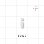 Tuohy Borst Adapter Gasket, Molded Style - 3 FR; 0.039 inch ID x 0.2 - 0.155 inch OD x 0.415 mm LG (1 mm x 5 mm -3.9 mm x 10.5 mm) - 80439