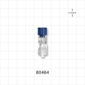 Tuohy Borst Adapter, Male Luer Spin Lock - 4 FR (0.053 inch, 1.35 mm) - 80464