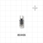 Luer Activated Valve, Female Luer Slip, Tubing Port - 0.3 inch OD (7.6 mm) - 80466