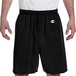 Champion 100%-Cotton Gym Shorts, Black, Size 2XL, Apparel 8187 Cotton 8187 - 2XL - 1 Each