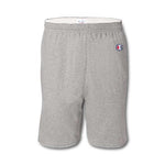 Champion 90%-Cotton Gym Shorts, Oxford Gray, Size 2XL, Apparel 8187 Cotton 8187 GREY - 2XL - 1 Each