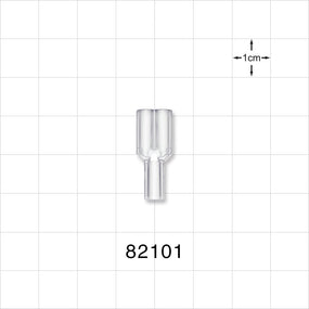 Y Connector, Parallel, Tubing Ports, Natural - 0.105 inch ID (2.67 mm) - 82101