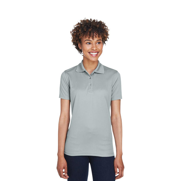 Ultraclub UltraClub Women's Cool and Dry Mesh Piqué Polo 8210L GREY 3XL - 1.0 Each