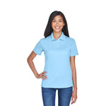 Ultraclub Women's Cool and Dry Sport Polo 8445L-COLUMBIA BLUE-XS 1.0 Each-MDL-8445LCBLXS