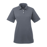 Ultraclub Women's Cool and Dry Sport Polo 8445L-CHARCOAL-S 1.0 Each-MDL-8445LCHARXS
