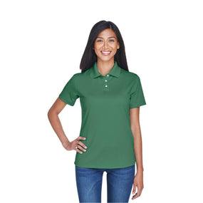 Ultraclub Women's Cool and Dry Sport Polo 8445L-FOREST GREEN-3XL 1.0 Each-MDL-8445LFGRN3XL