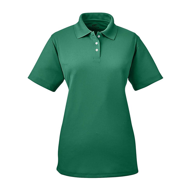 Ultraclub Women's Cool and Dry Sport Polo 8445L-FOREST GREEN-L 1.0 Each-MDL-8445LFGRNL