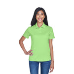 Ultraclub Women's Cool and Dry Sport Polo 8445LLGRN3XL 1.0 Each-MDL-8445LLGRN3XL