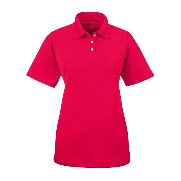 Ultraclub Women's Cool and Dry Sport Polo 8445LRED3XL 1.0 Each-MDL-8445LRED3XL