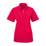 Ultraclub Women's Cool and Dry Sport Polo 8445LREDXS 1.0 Each-MDL-8445LREDXS