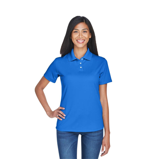 Ultraclub Women's Cool and Dry Sport Polo 8445LROYAL3XL 1.0 Each-MDL-8445LROYAL3XL
