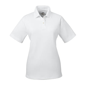 Ultraclub Women's Cool and Dry Sport Polo 8445LWHITE3XL 1.0 Each-MDL-8445LWHITE3XL