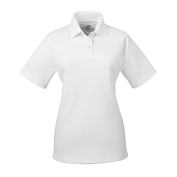 Ultraclub Women's Cool and Dry Sport Polo 8445LWHITE3XL 1.0 Each-MDL-8445LWHITE3XL