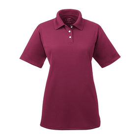 Ultraclub Women's Cool and Dry Sport Polo 8445L-MAROON-M 1.0 Each-MDL-8445LWINEM