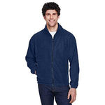 BRODER BROS., CO. Men's Iceberg Fleece Full-Zip Jackets 8485 NAVY L 1 Each-MDL-8485NVYL