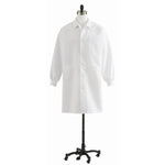 Unisex Knee-Length Lab Coat, White, Size 3XL, Medline Knit Cuff Knee Length - 87026QHWXXXL - 1 Each
