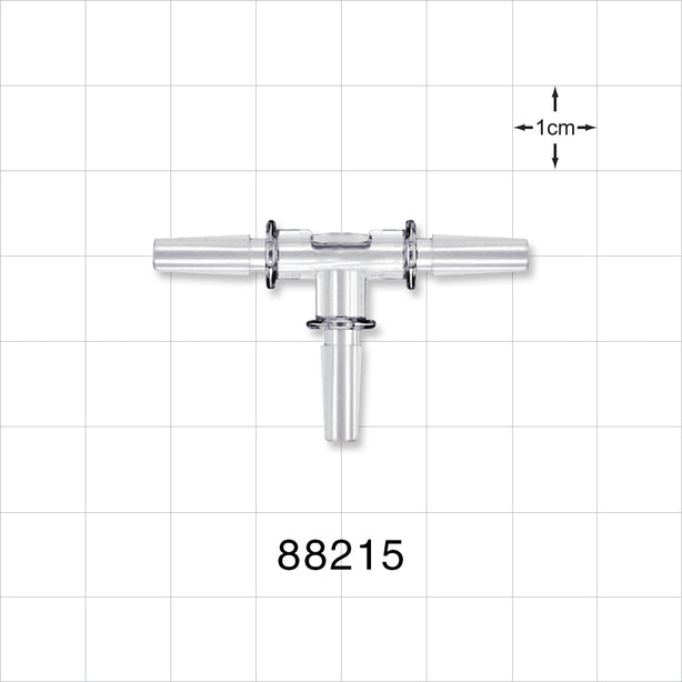 T Connector, Male Luer Slips -  - 88215