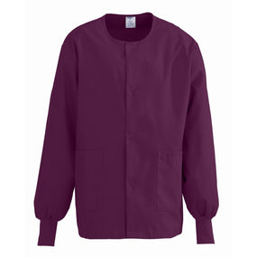 ComfortEase Unisex Crew-Neck Warm-Up Jackets - 8832JWN4XL - 1 Each - MDL-8832JWN4XL