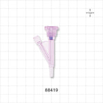 Hemostasis Valve Y Connector, Male Luer Slip, Female Luer Lock Sideport - 6 FR (0.078 inch, 2 mm) - 88419
