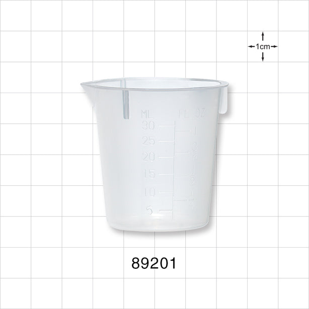 Beaker - 30 ml, 1 oz. - 89201