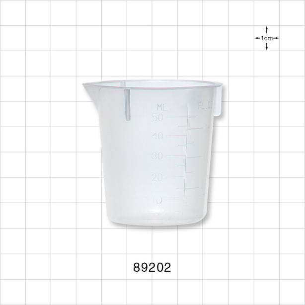 Beaker - 50 ml, 1.5 oz. - 89202