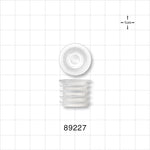 Self-Sealing Press in Bottle Adapter, Pierced Septum - 24 mm - 89227