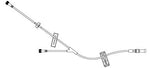 ICU Medical IV Extension Set LifeCare PCA™ Micro Bore 10 Inch Tubing NonSterile - Case of 50 - 1427828-CS